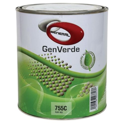GenVerde 755C Ruby Red Basecoat Toner, 1 Liter