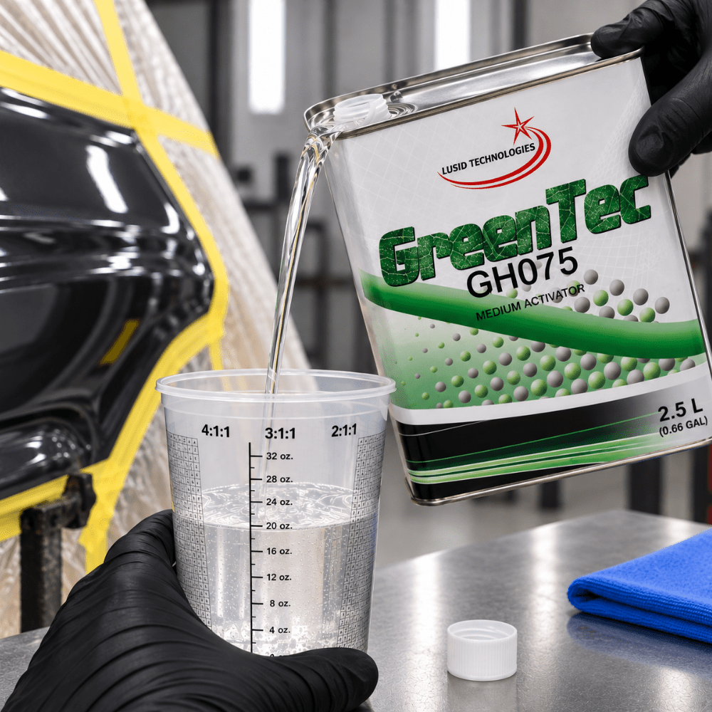 GreenTec GH075 Medium Temp. Low VOC Activator, 2.5 L Can