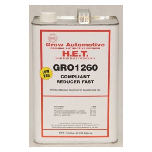 Grow Automotive 1260 Fast Dry Low VOC Urethane Reducer, Gal