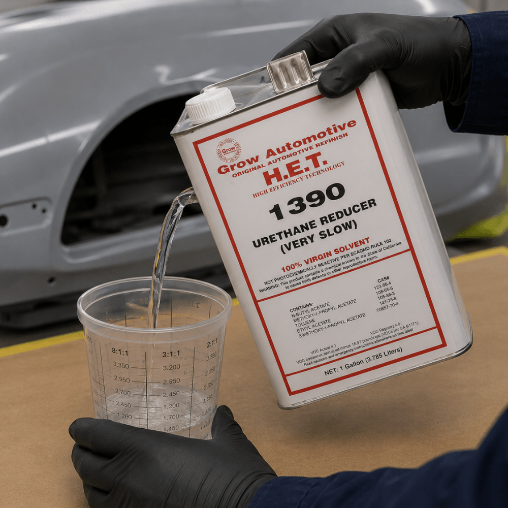 Grow Automotive 1390 Very Slow Urethane Reducer, Gallon