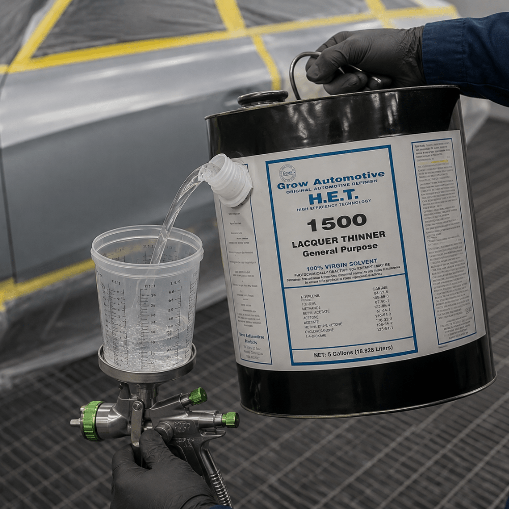 Grow Automotive 1500 Lacquer Thinner, 5 Gal Jug
