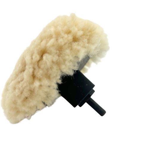 High Teck 3 Inch Dia Wool and Foam Buffing Pad Kit, 6 pc