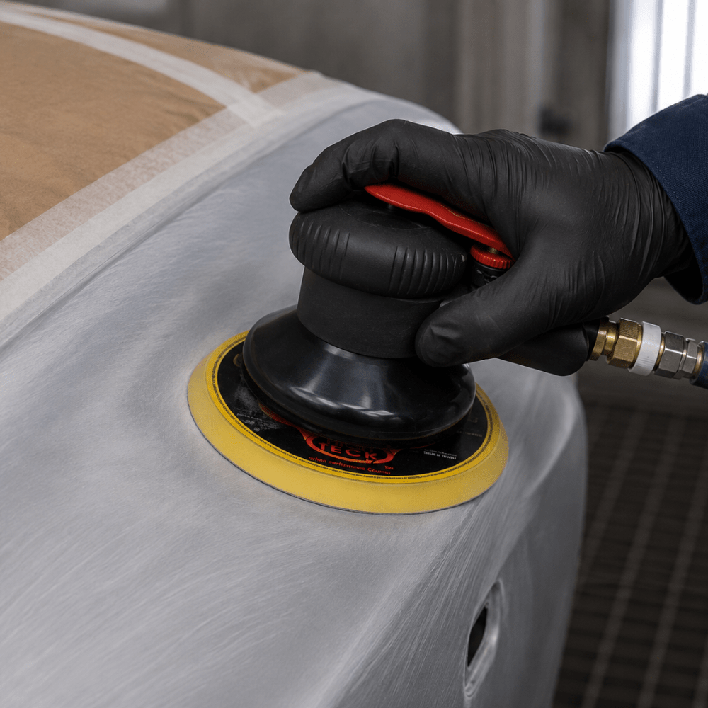 HIGH TECK 6" Palm Sander with PSA Backing Pad