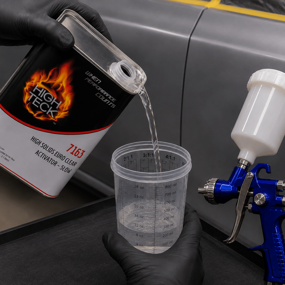 High Teck 7163 2:1 Slow Euro Clear Coat Activator, 2.5 Liter
