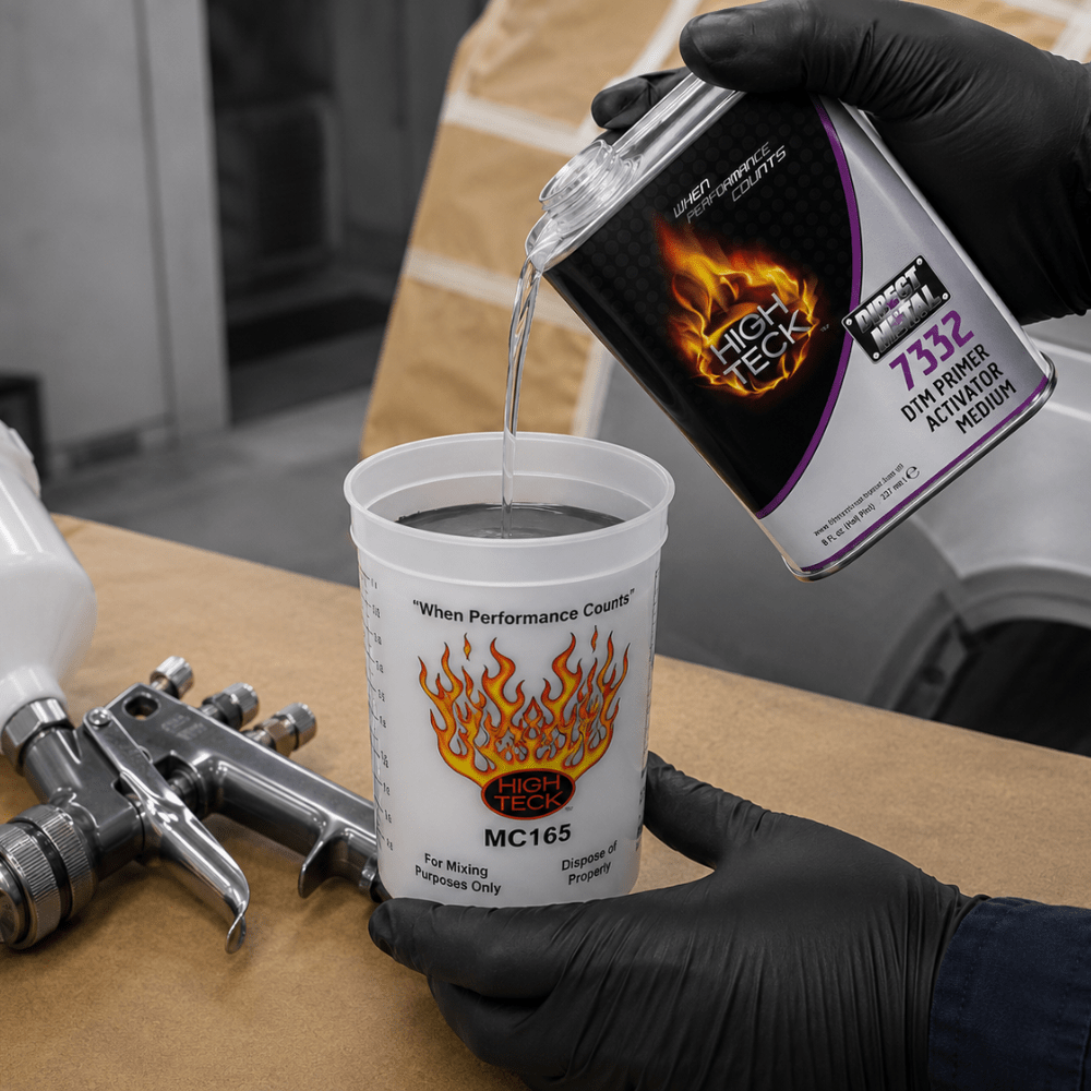 High Teck 7332-16 DTM High Solids Primer Activator, Half Pint