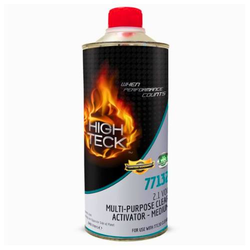 High Teck 77132 Medium Activator for use with 77130 Clearcoat, qt -77132-4---Eagle National Supply