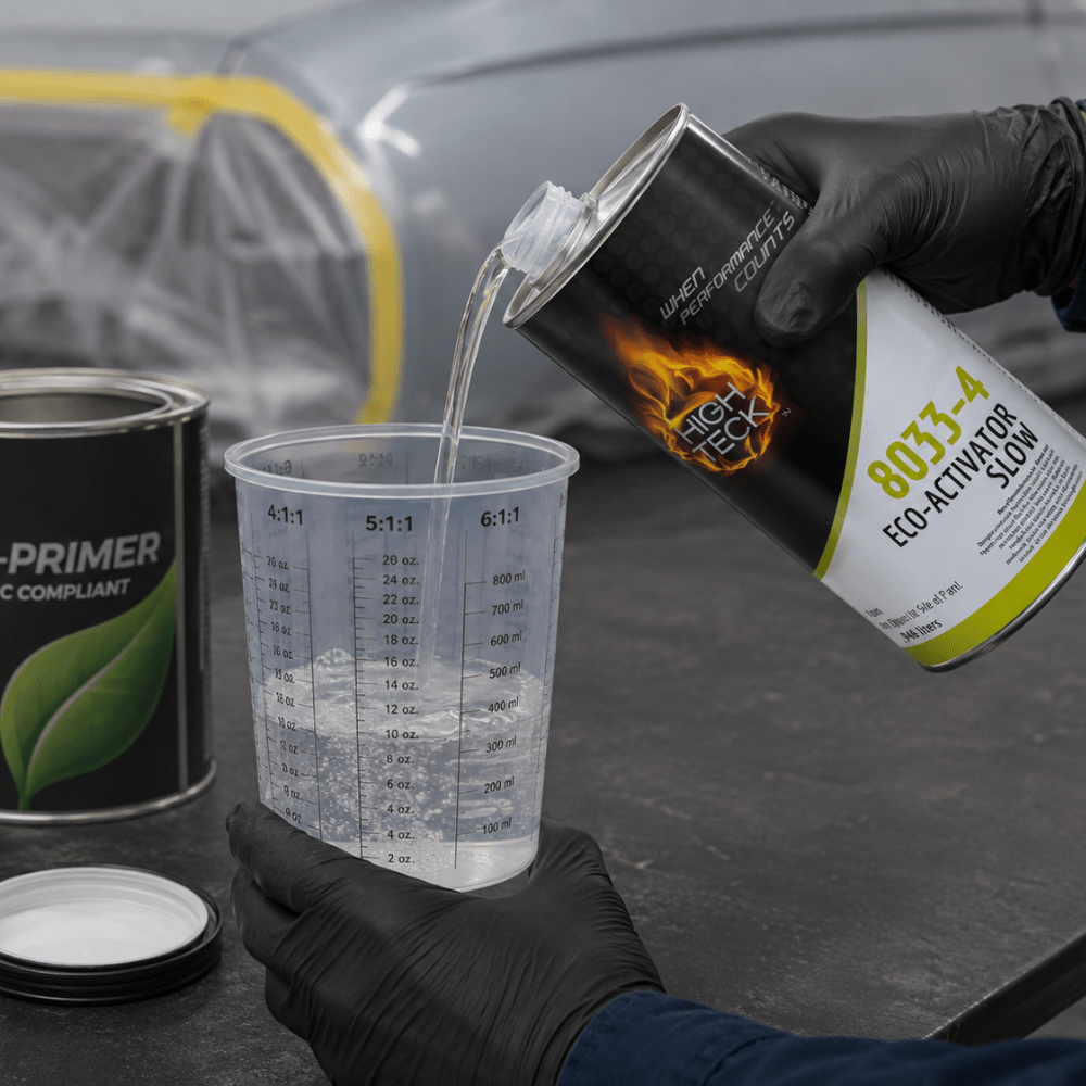 High Teck 8033 Slow Activator for Eco Primer and Clearcoat, Qt