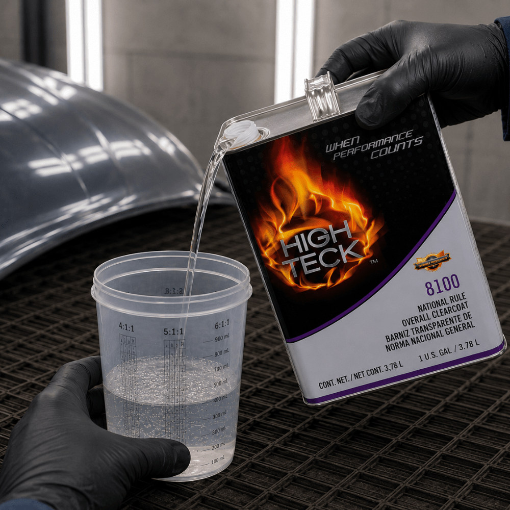 High Teck 8100-1 4:1 Universal Urethane Clearcoat, Gallon