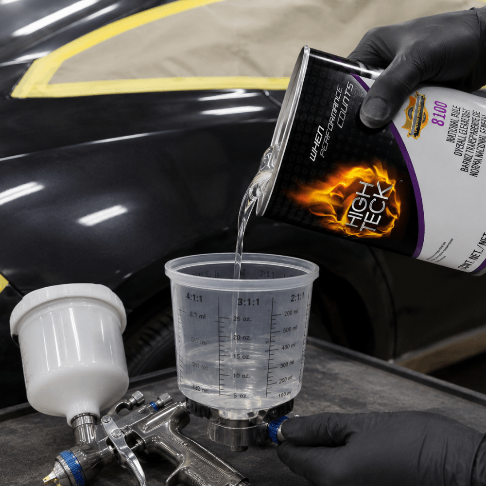High Teck 8100 4:1 Overall High Gloss Clearcoat | 1 Qt