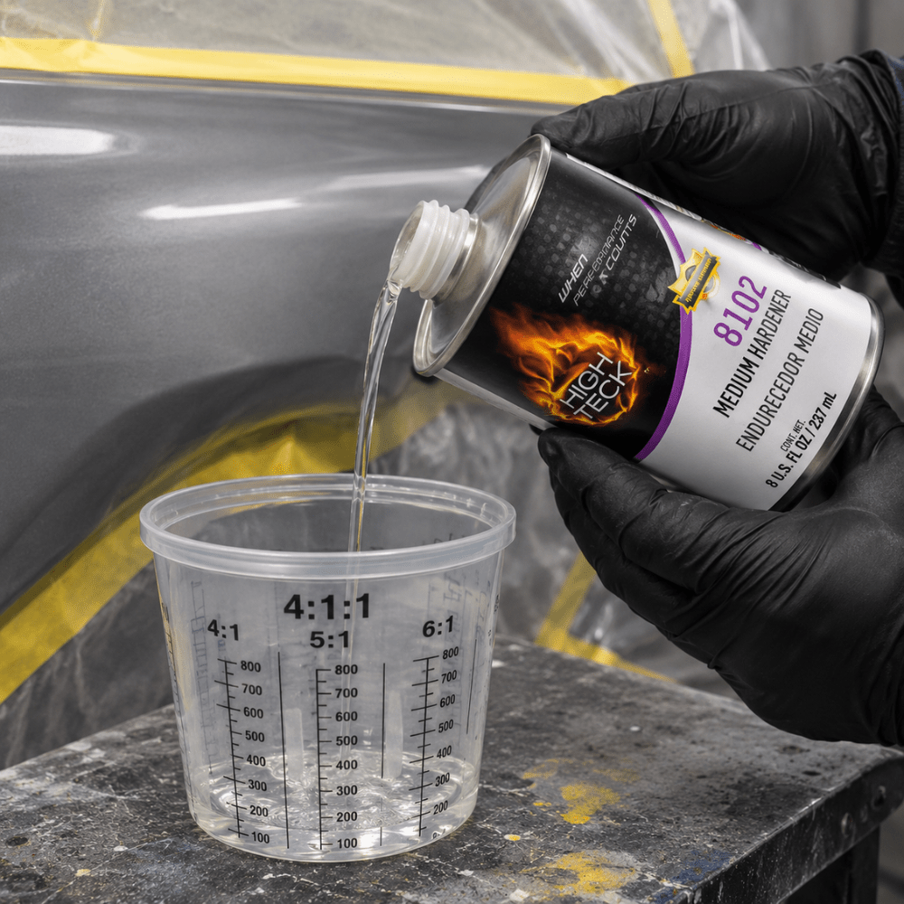 High Teck 8102 Medium Activator for 8100 Clearcoat, 8 oz