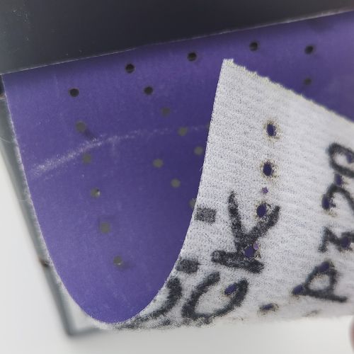 High Teck Grip Multi-Hole Purple Ceramic Sanding Roll | 2.75"x39'