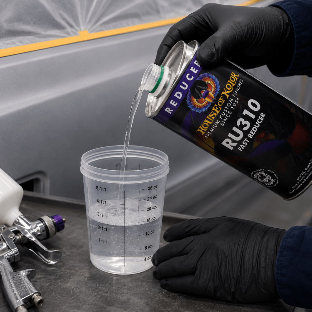 HOUSE OF KOLOR RU310 Fast Urethane Reducer, Qt