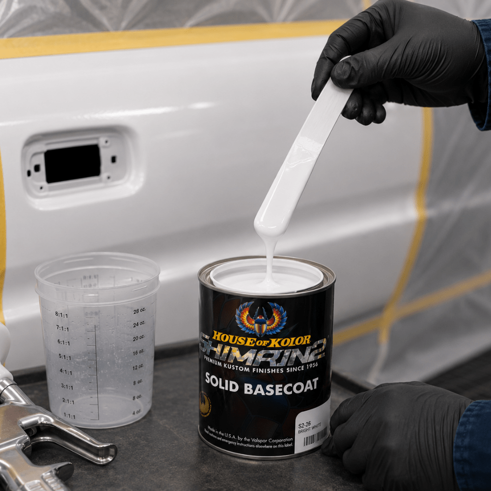 HOUSE OF KOLOR S2-26 White Universal Basecoat, Qt