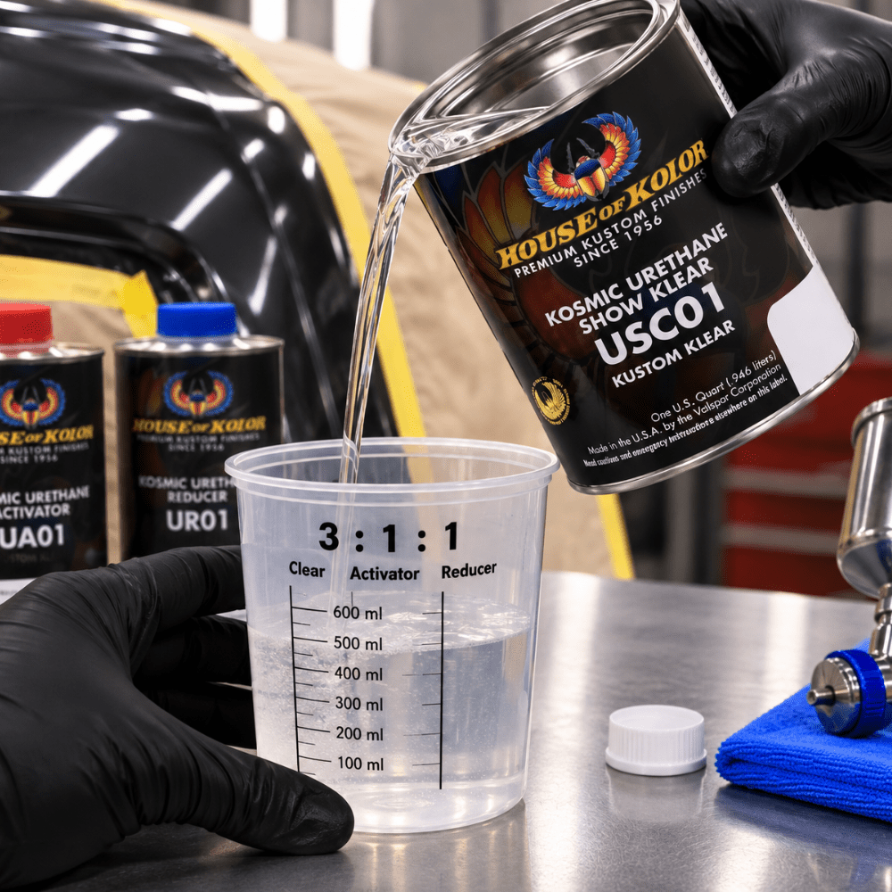 HOUSE OF KOLOR USC01 Kosmic Urethane Show Klear, 1 qt, 3:1:1 Mix