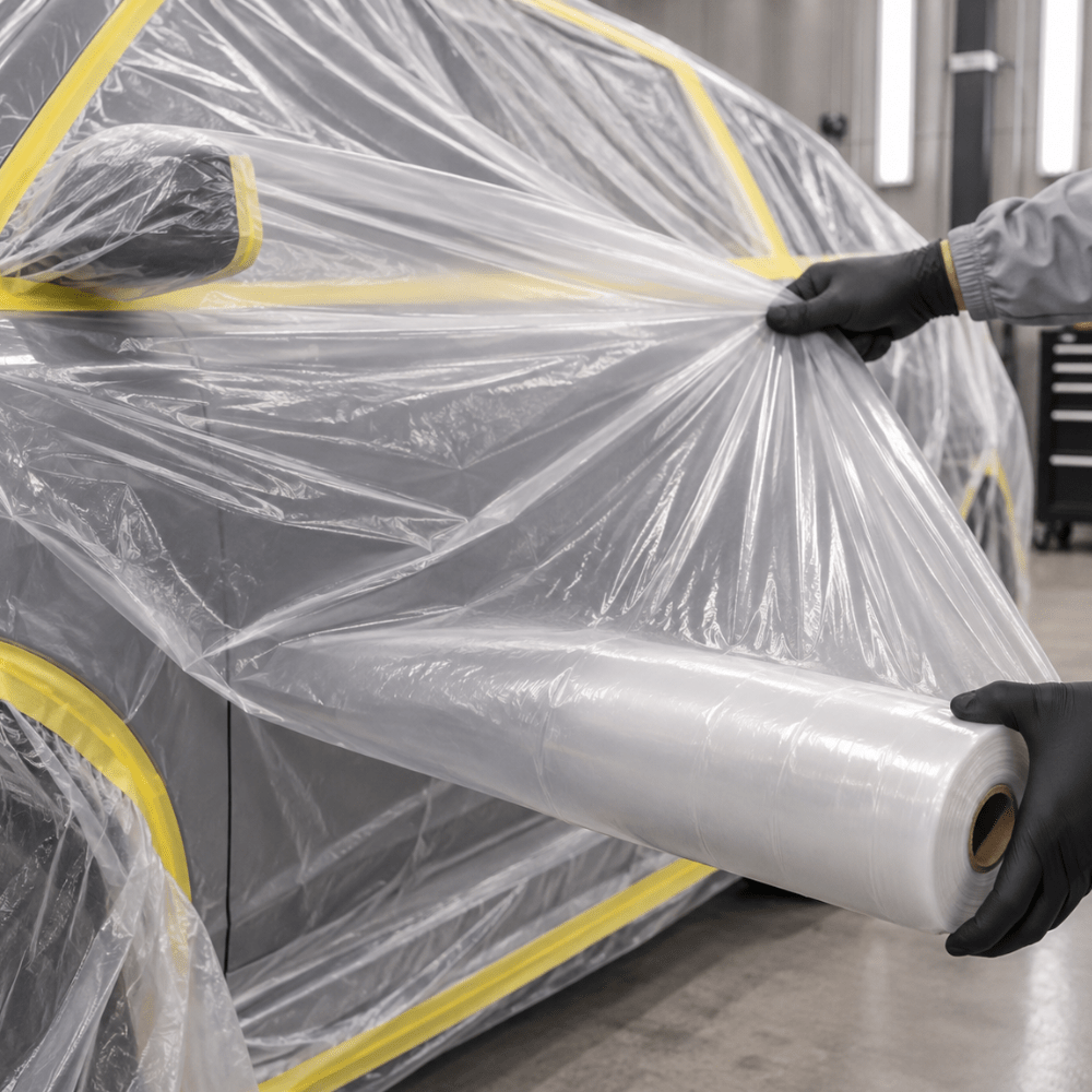 HUD MM16 Plastic Sheeting, 16 ft x 350 ft