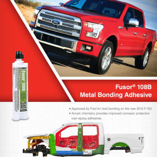 Lord Fusor® 108B (210ML) Medium Cure Metal Bonding Adhesive - 90969 - Eagle National Supply