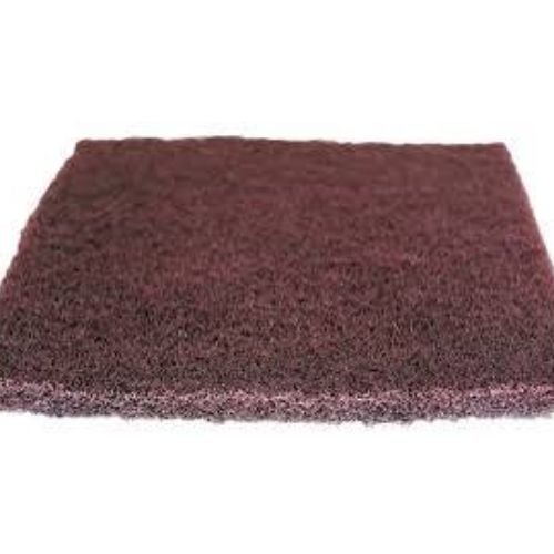 Norton Bear-Tex 58000 Maroon 6"x9" Flexible Scuff Pad, Box of 20