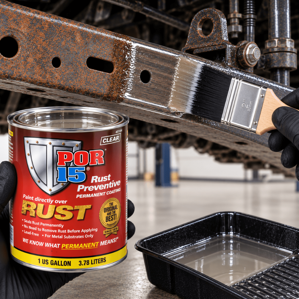 POR-15® 45101 Clear Rust Preventive Coating, 1 Gallon
