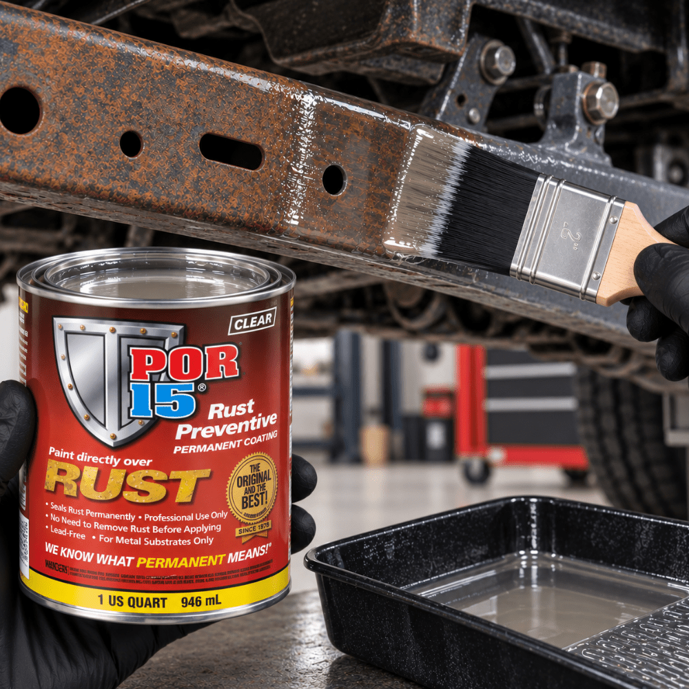 POR-15® 45104 Quart Clear Rust Preventive Coating