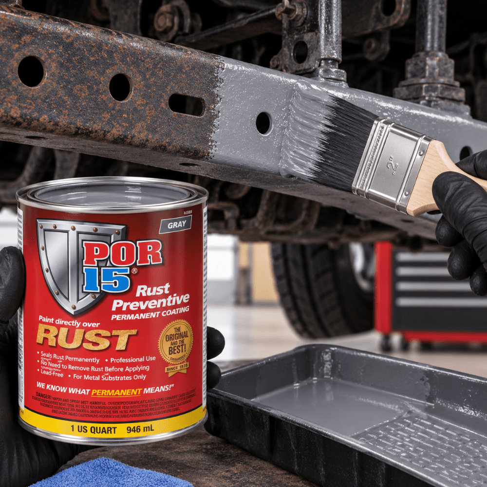 POR-15® 45204 Quart Gray Rust Preventive Coating