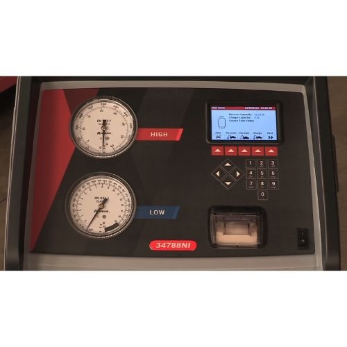 Robinair Economy 34288NI Vehicle AC R - 134A Machine Vacuum,Leak Test,and Charge - 34288NI - Eagle National Supply
