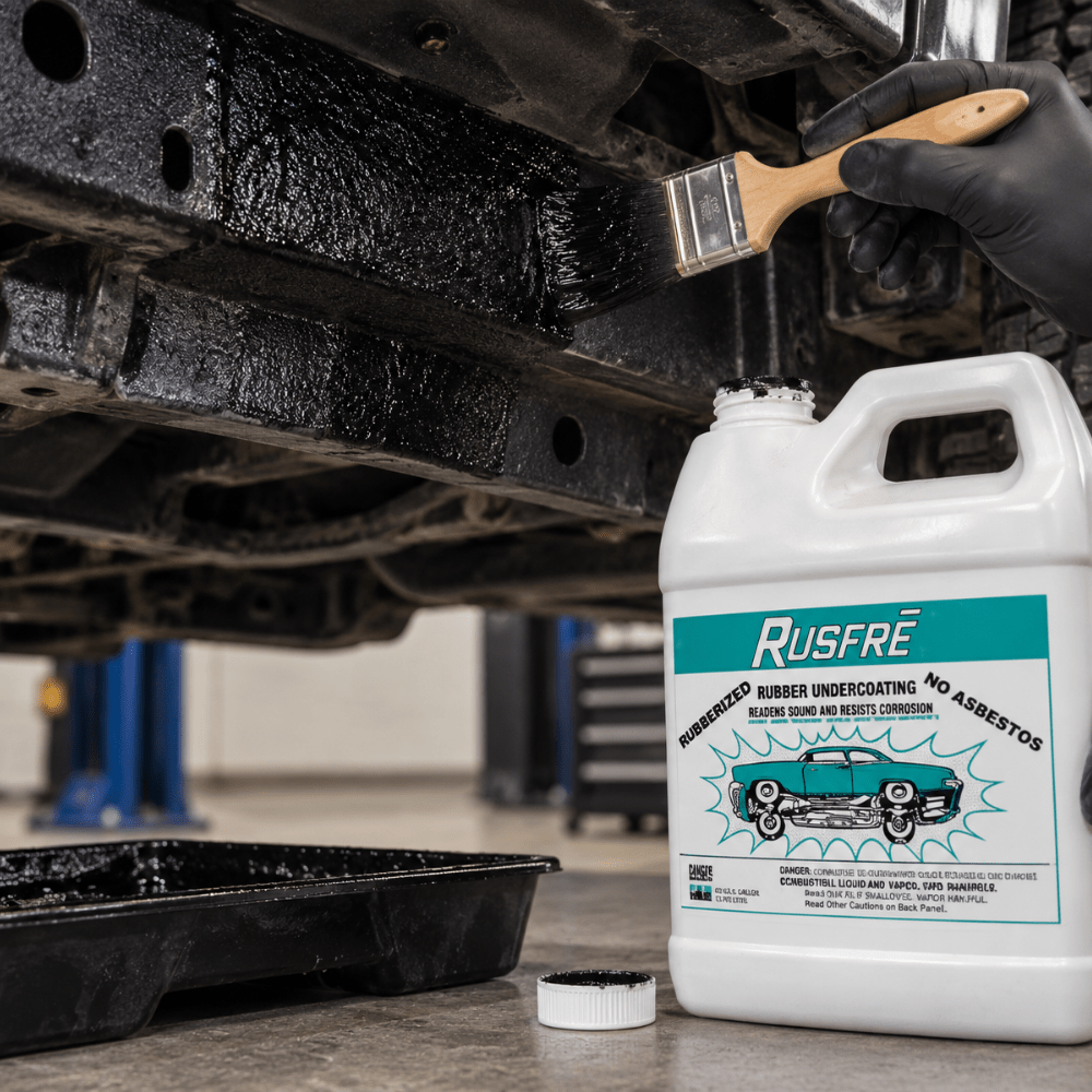 Rusfre 1020F-1 Rubberized Undercoating 1 gal Black