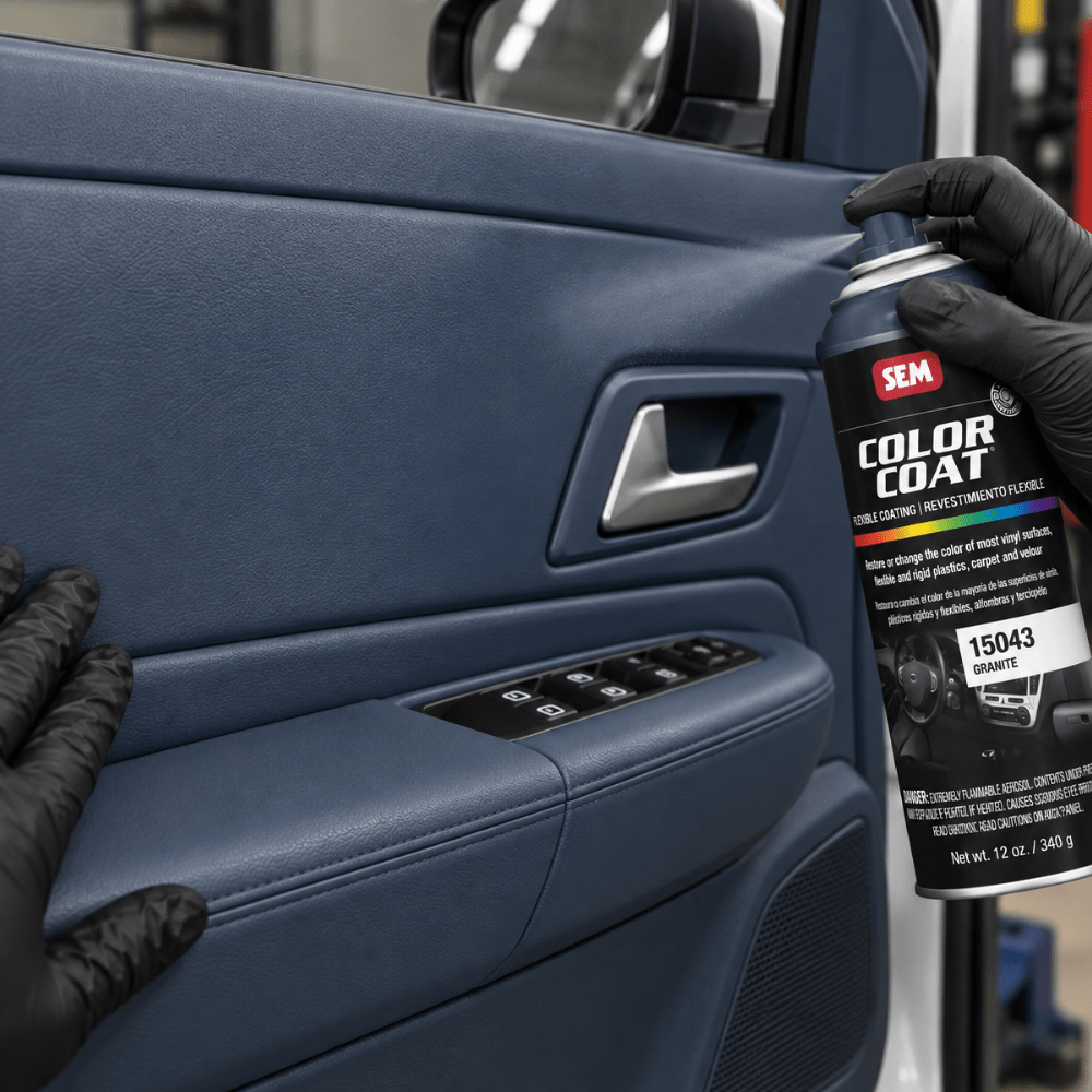SEM 15053 Color Coat Granite, 16 oz | Aerosol | Auto Interior Paint