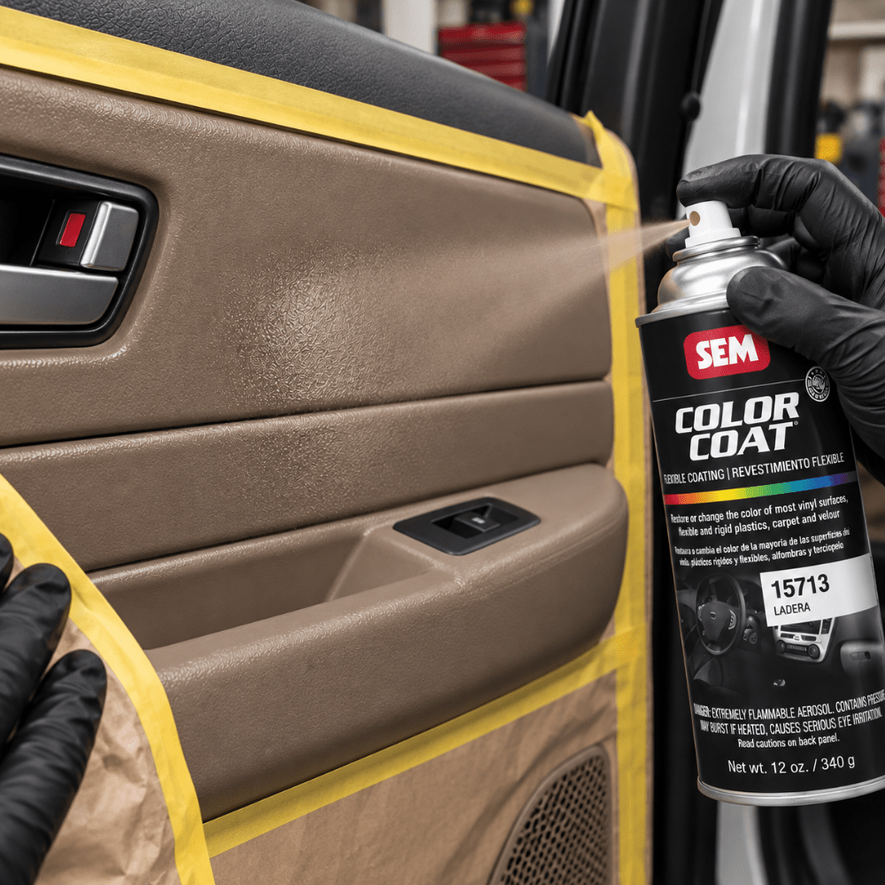 SEM 15713 Color Coat Ladera, 16 oz | Aerosol | Auto Interior Paint