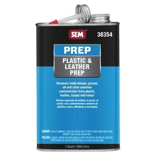 SEM® 38354 Solvent Blend Leather Carpet and Plastic Prep, 1 Qt Can - 38354 - Eagle National Supply