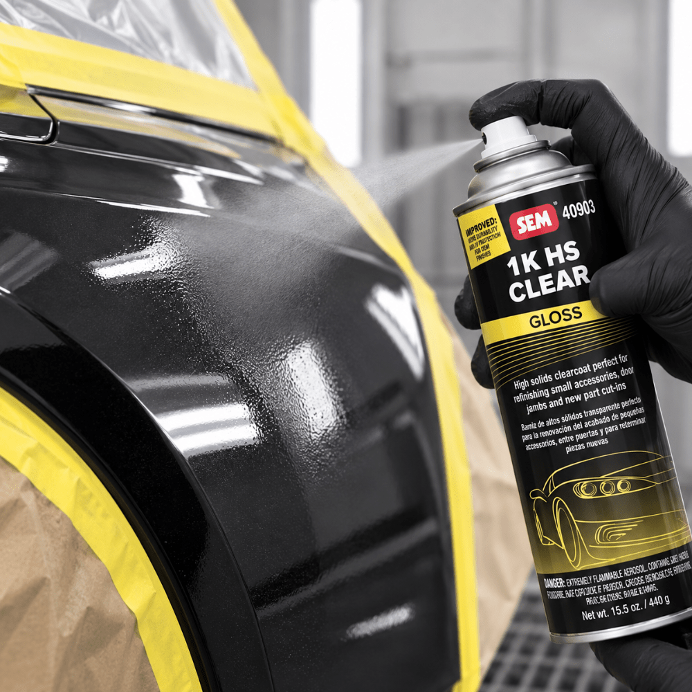 SEM® 40903 1K HS Gloss Clearcoat, 15.5 oz