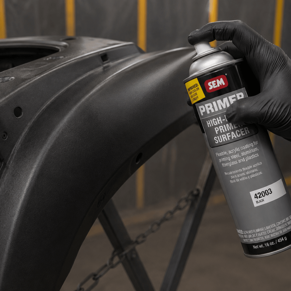 SEM 42003 Black High-Build Primer Surfacer, 20 oz