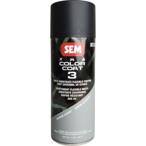 SEM 85183 Color Coat 3 Warm Gray, 16 oz | Aerosol | Auto Interior Paint