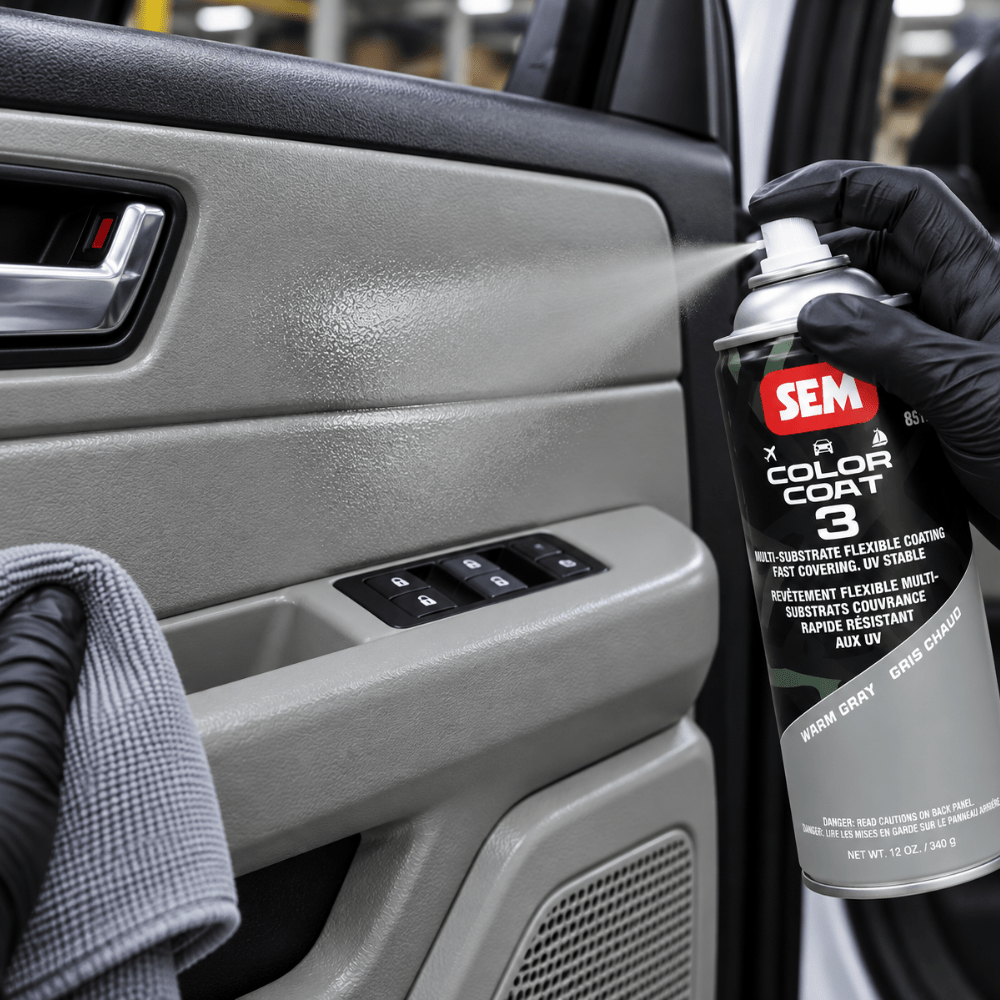 SEM 85183 Color Coat 3 Warm Gray, 16 oz | Aerosol | Auto Interior Paint
