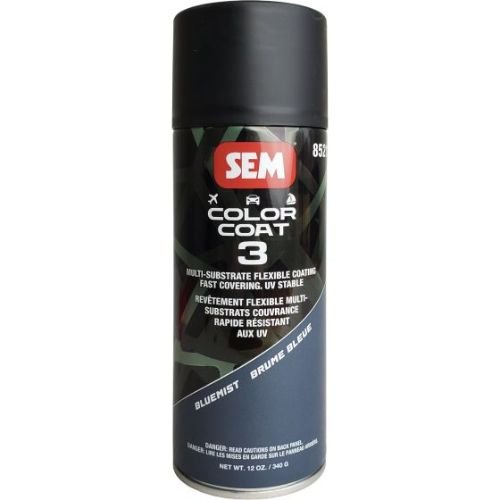 SEM 85213 Color Coat 3 Bluemist, 16 oz | Aerosol | Auto Interior Paint