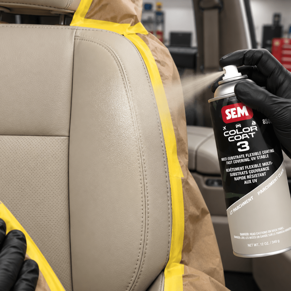 SEM 85823 Color Coat 3 Lt Parchment | Aerosol | Auto Interior Paint