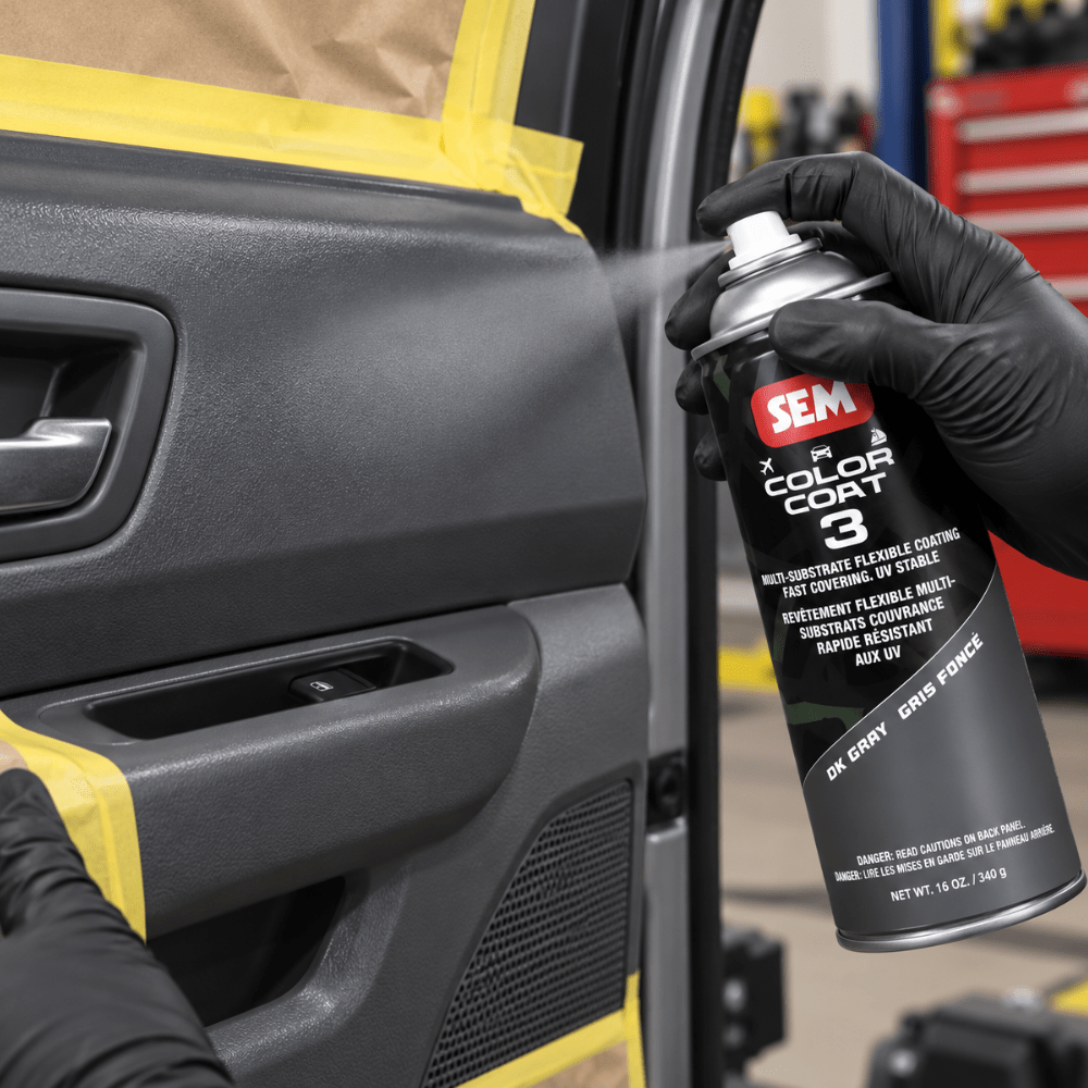 SEM 87103 Color Coat 3 Dk Gray, 16 oz | Aerosol | Auto Interior Paint