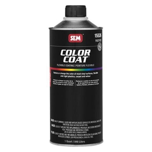 SEM Color Coat™ 15526 Fast Red Auto Interior Paint, 1 qt Can - 15526 - Eagle National Supply
