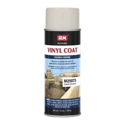 SEM M25703 Ranger Off White, 12oz | Aerosol | Marine Vinyl Coat - M25073 - Eagle National Supply