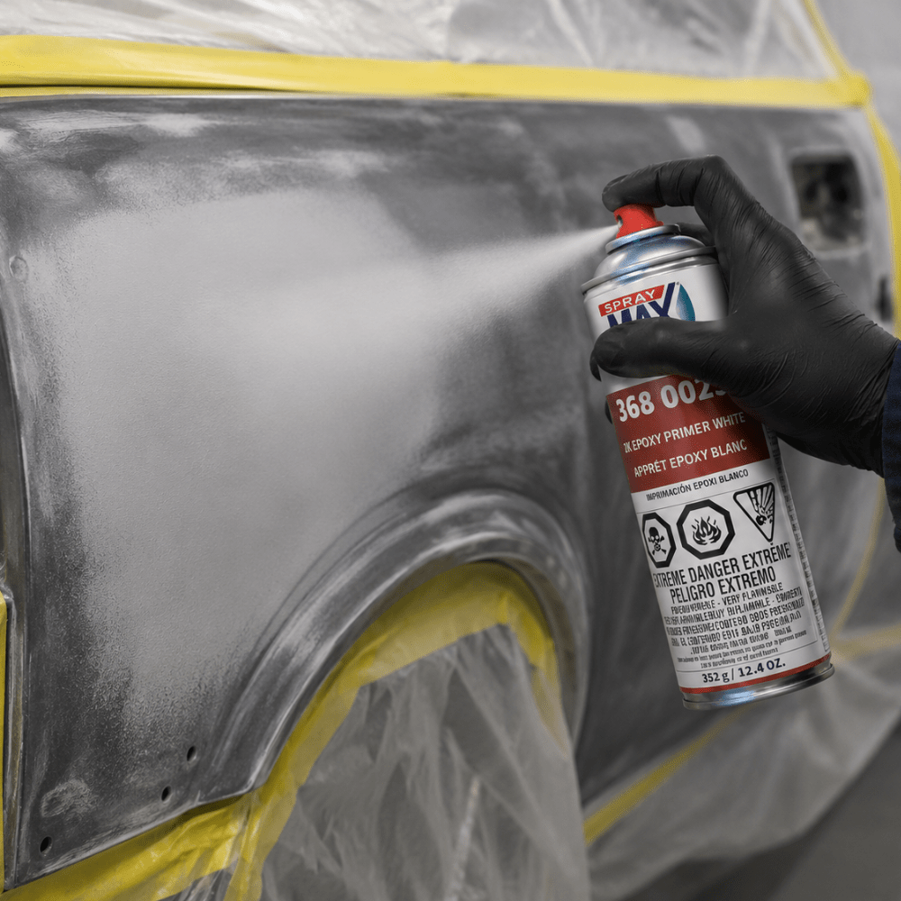 SprayMax® 3680025 White Universal 2K Epoxy Primer Filler Aerosol