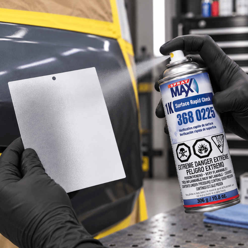 SprayMax® 3680225 1K Surface Rapid Check for Spray Out Card, 10.8 oz