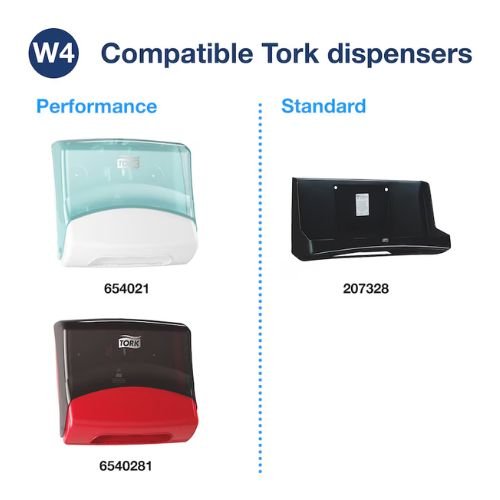 Tork 440278A Lint Free Industrial Wipe | Case of 5 | 4 Ply