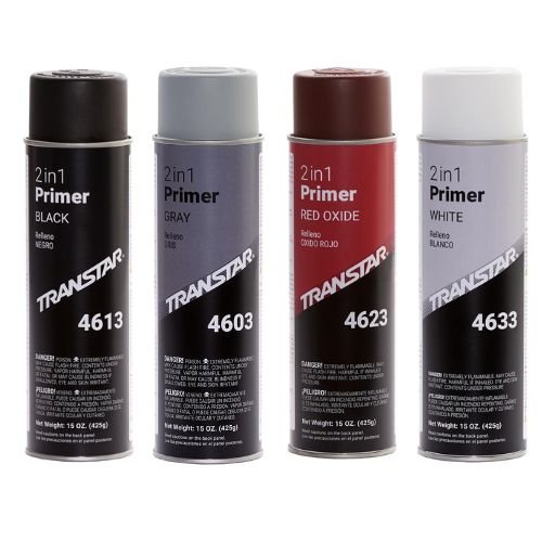 TRANSTAR® 46 2 in 1 Primer, 20 oz Aerosol - 4603 - Gray - Eagle National Supply