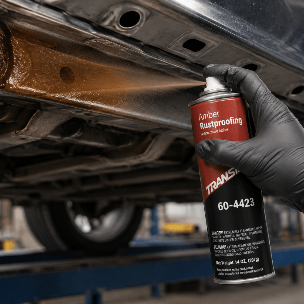 TRANSTAR® 60-4423 14 oz. Amber Rustproofing Spray