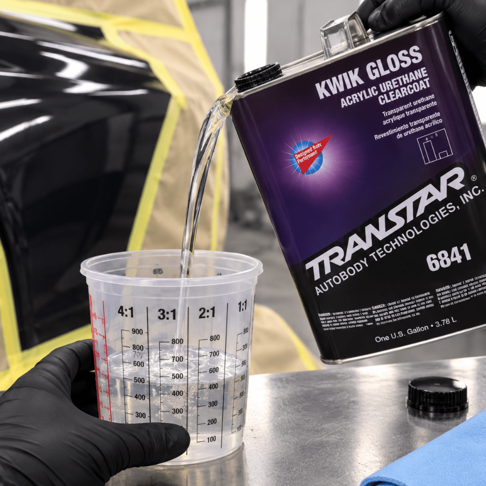 TRANSTAR® 6841 4:1 Kwik Gloss Acrylic Urethane Clearcoat, 1 gal
