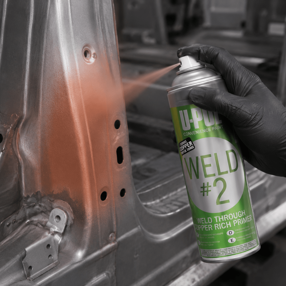 U-POL 0768 Copper Weld Through Primer, 15 oz Aerosol