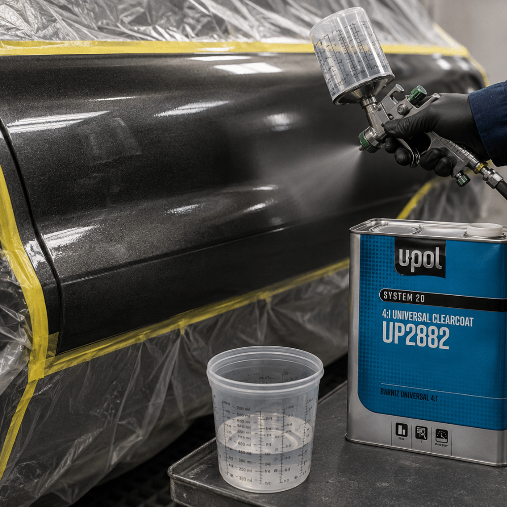 U-POL UP2882 4:1 National Rule Universal Clearcoat, Gallon