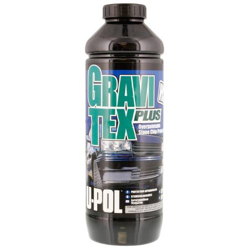 U-POL Gravitex Plus 0722 White Stone Chip Protector 1L Bottle