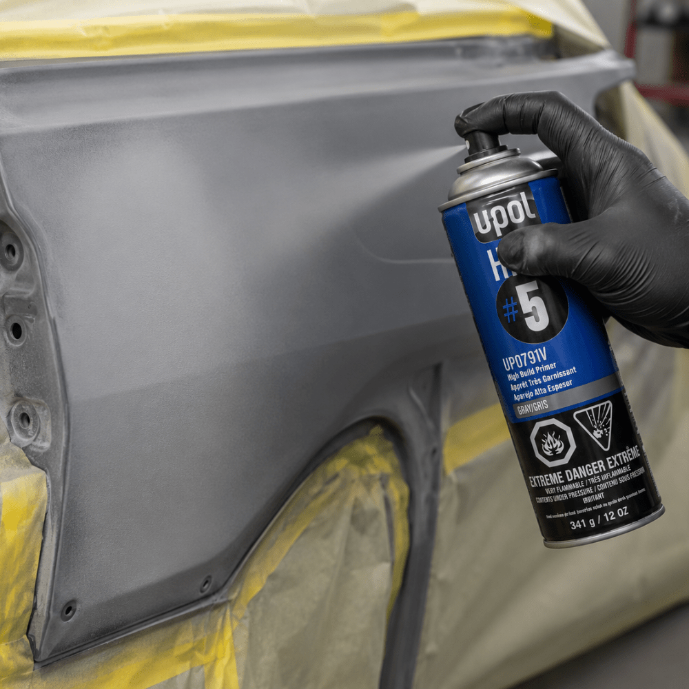 Upol 0791V Gray High-Build Primer Surfacer, 12 oz Aerosol