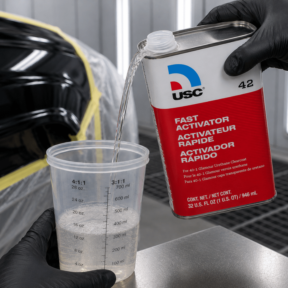 USC 42 Fast Activator for 40-1 Glamour Urethane Clearcoat, Qt