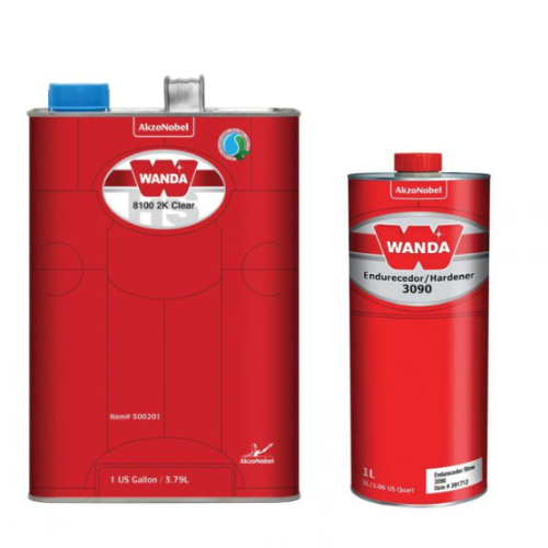Wanda 8100 Urethane Clearcoat Kit with 3090 Normal Hardener